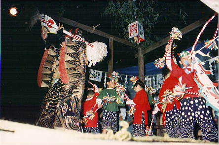 大鬼小鬼の舞の写真