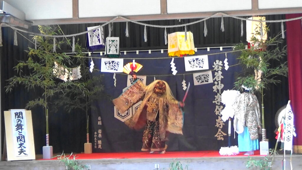 2024年 七五三祭 関の舞と関太夫